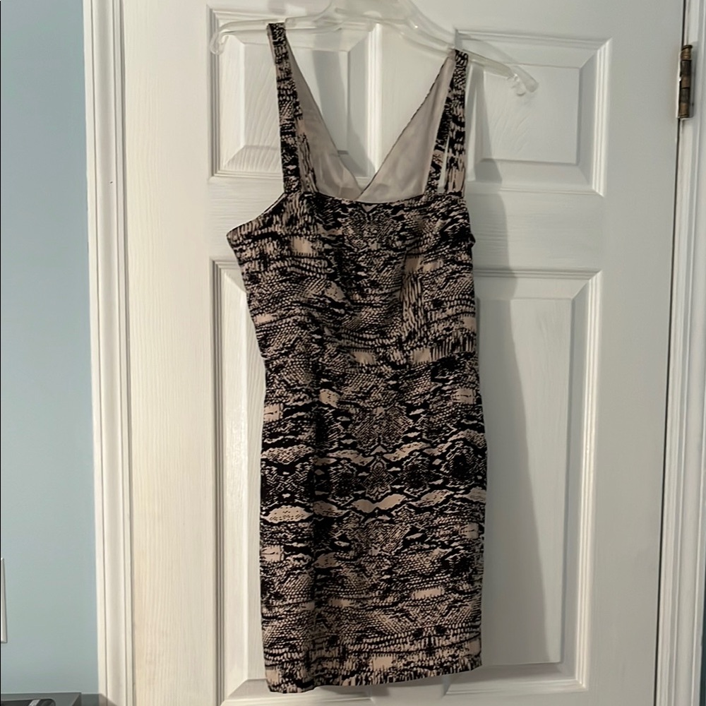 Silence + Noise Women’s Black and Tan Dress size 4